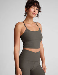 Spacedye™ Slim Racerback Cropped Tank