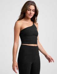 Spacedye™ Outset One Shoulder Cropped Tank