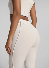 Longline Flare Leggings
