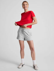 Featherweight Supreme Cropped Tee