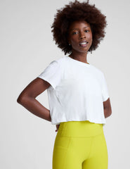 Featherweight Supreme Cropped Tee