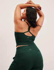 Spacedye™ Slim Racerback Cropped Tank