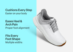 Approach Shot Hands-Free Golf - White/Silver