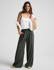 Elasticated Wide Leg Pant 29"