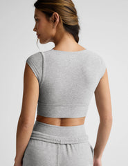 Spacedye™ Get It Twisted Cropped Tee