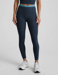 Spacedye™ Layered High Waisted Midi Legging