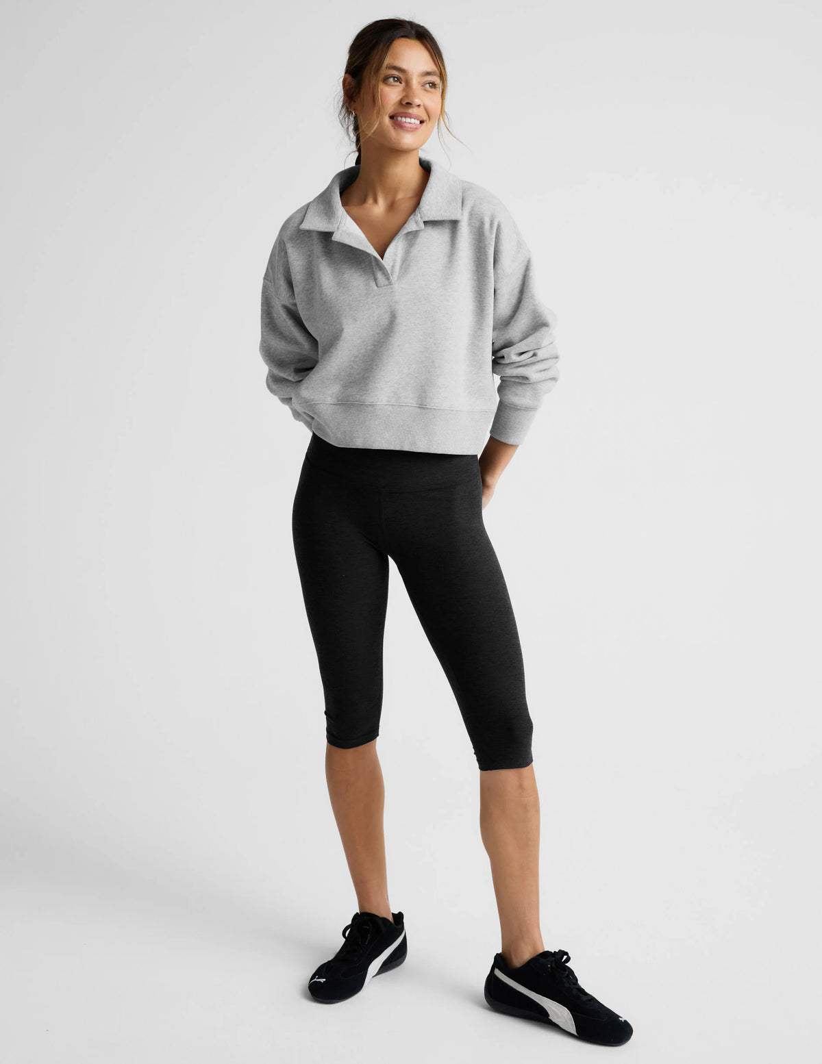 Spacedye™ Pedal Pusher High Waisted Legging