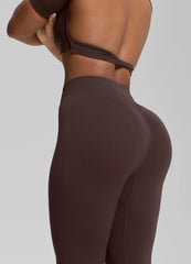 SculptMe High Waisted Butt Lifting Tummy Control Shaping Training Leggings