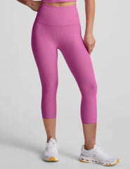 Spacedye™ Walk And Talk High Waisted Capri Legging