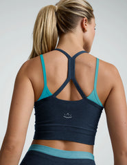 Spacedye™ Layered Long Line Bra
