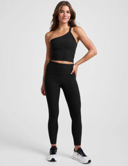 Spacedye™ Outset One Shoulder Cropped Tank