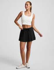 Sport Active Drawcord Mini Skirt
