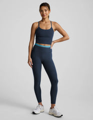 Spacedye™ Layered High Waisted Midi Legging