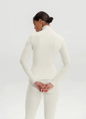 Mock Neck Long Sleeve Top