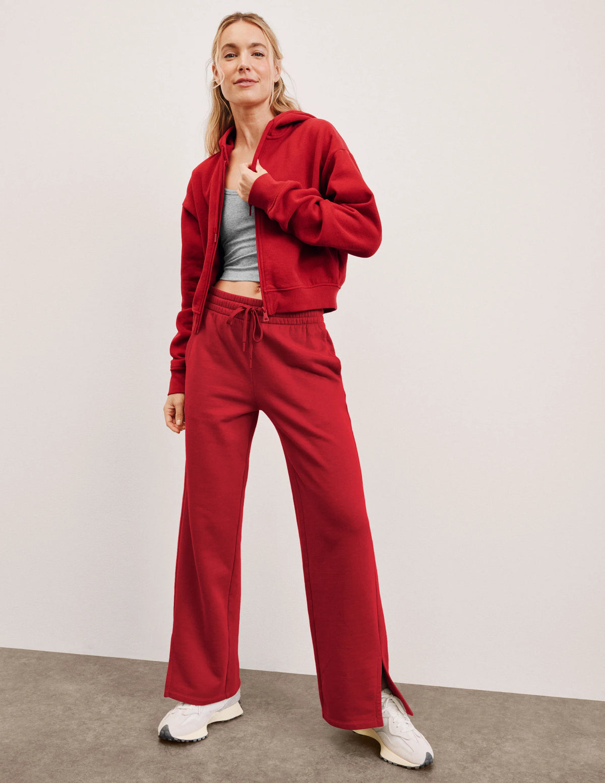 LuxeFleece™ Wide Leg Pant 31"