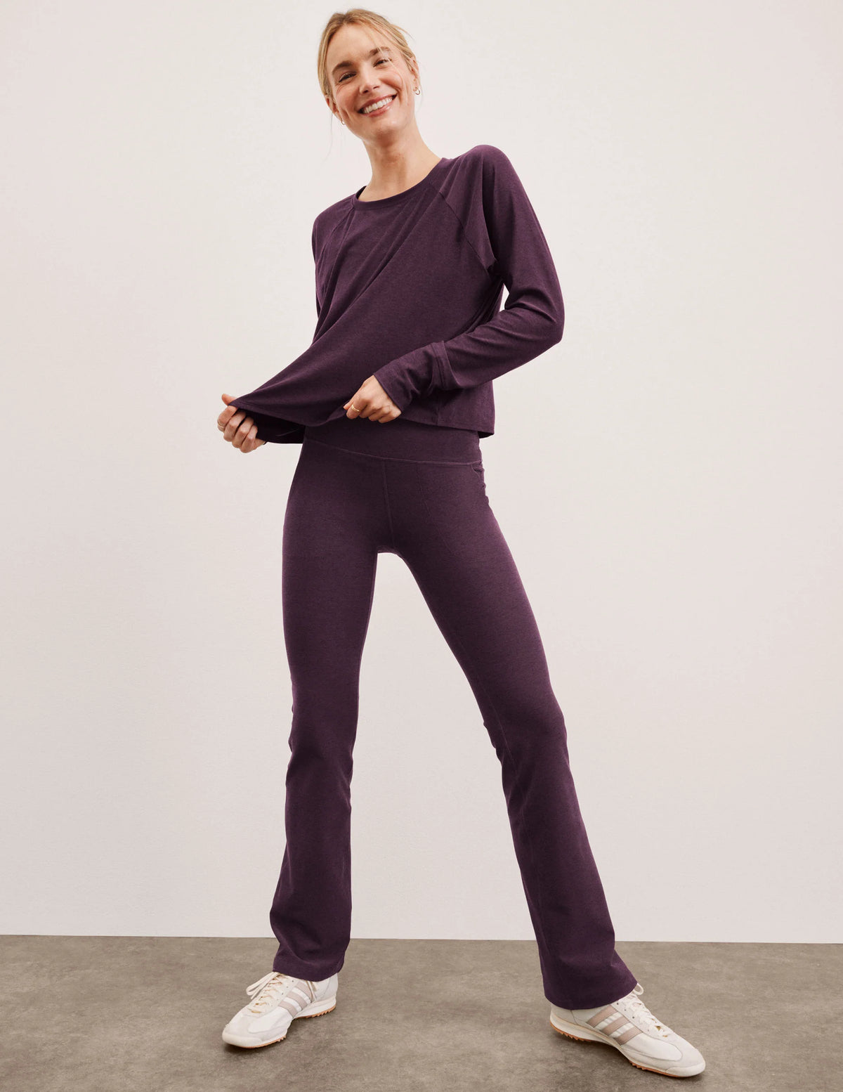 Spacedye™ High Waisted Practice Pocket Bootcut Pant 31"