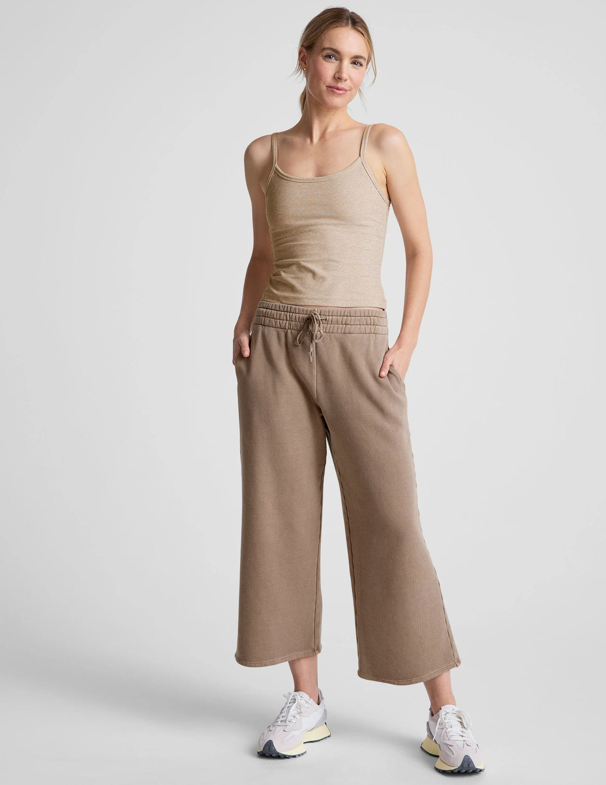 Cali Wide Leg Cropped Pant