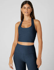 Spacedye™ Well Rounded Cropped Halter Tank