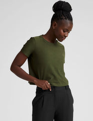 Featherweight Supreme Cropped Tee