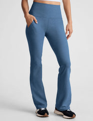 Spacedye™ High Waisted Practice Pocket Bootcut Pant 31"