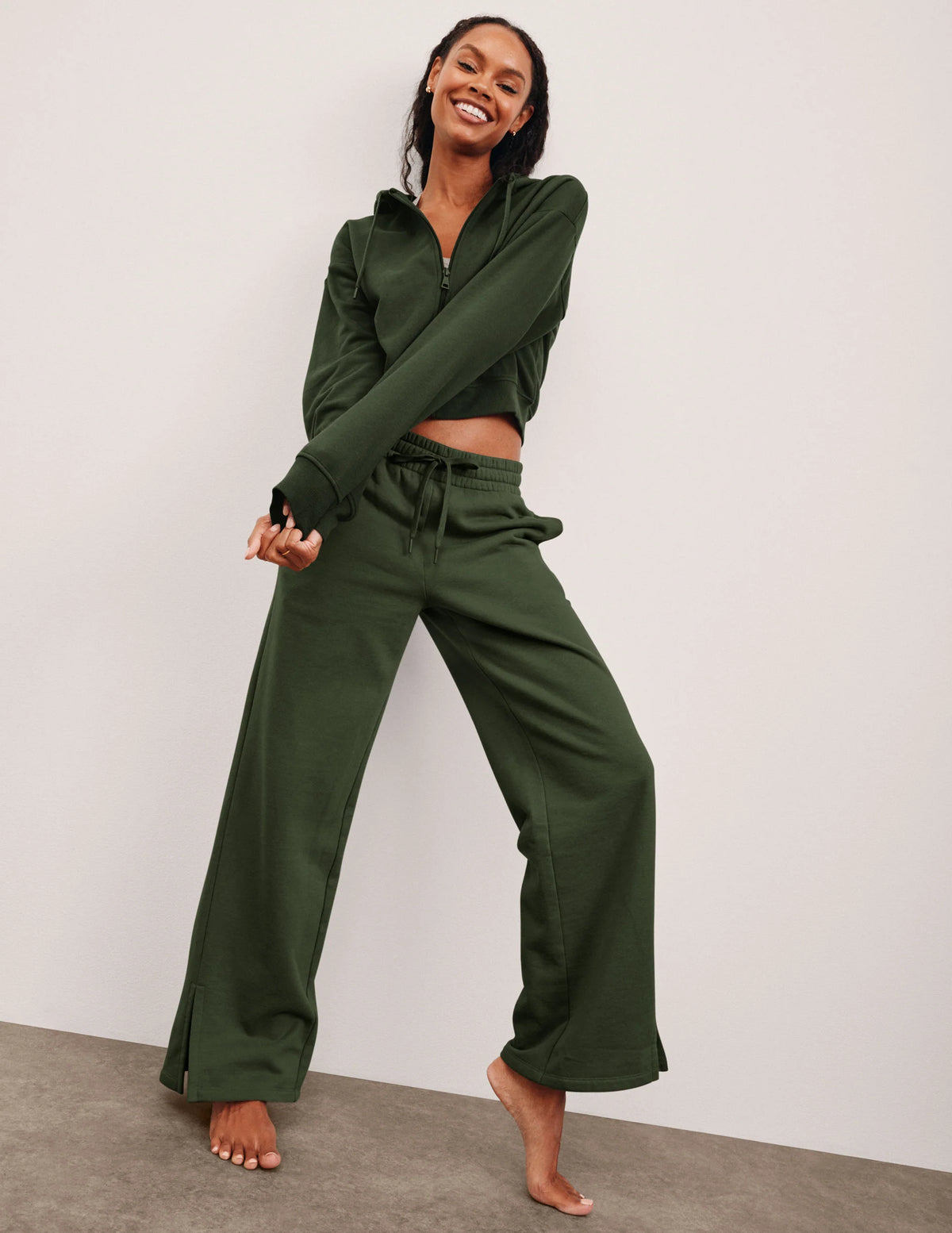 LuxeFleece™ Wide Leg Pant 31"