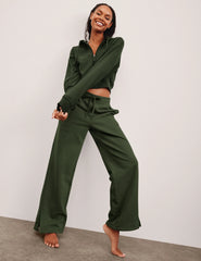 LuxeFleece™ Wide Leg Pant 31"