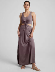 Maxi Around The World Front Twist Dress