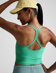 Spacedye™ Slim Racerback Cropped Tank