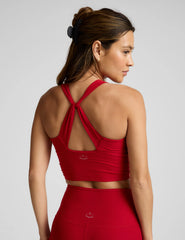 Spacedye™ Twist Through Cropped Tank