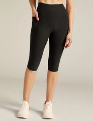 Spacedye™ High Waisted Pocket Pedal Pusher Legging