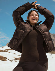Big Cozy Hooded Puffer Jacket