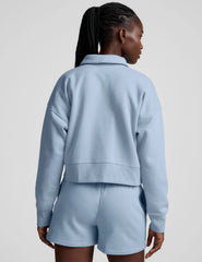 LuxeFleece™ Collared Sweatshirt