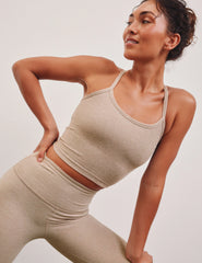 Spacedye™ Slim Racerback Cropped Tank