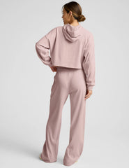 Breathe Easy Ribbed Wide Leg Pant