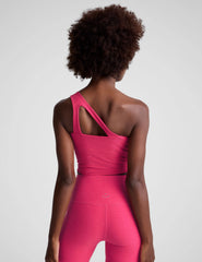 Spacedye™ The Bold Shoulder Cropped Tank