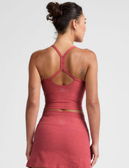 Spacedye™ Slim Racerback Cropped Tank