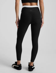 Spacedye™ Layered High Waisted Midi Legging