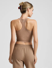 Spacedye™ High Neck Cropped Tank