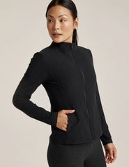 Spacedye™ On The Go Mock Neck Jacket