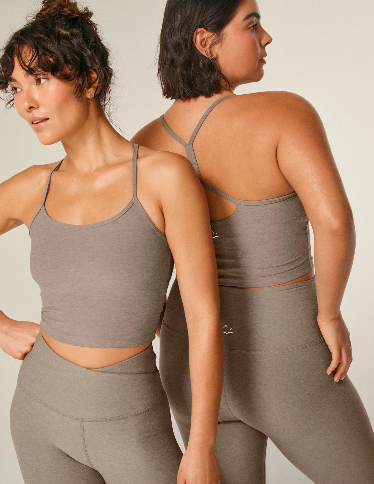 Spacedye™ Slim Racerback Cropped Tank
