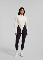 Two-Tone Full-Length Catsuit