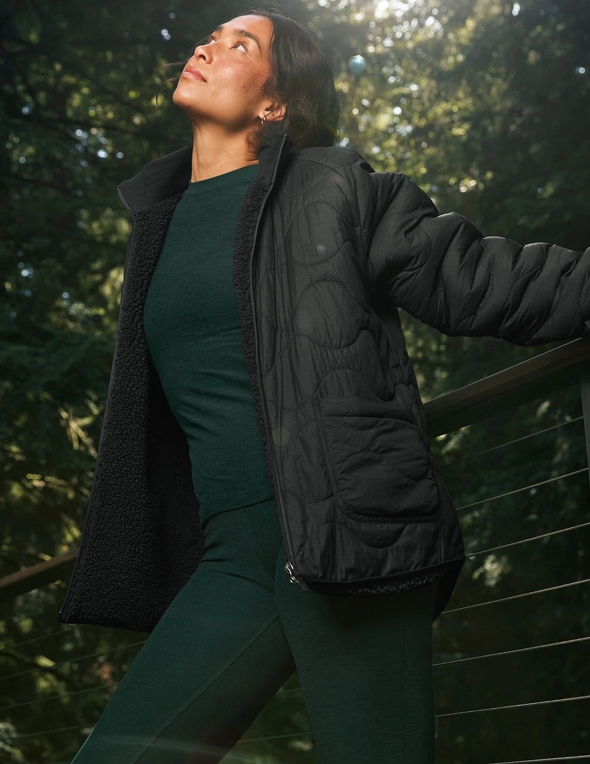2-Way Quilted Jacket