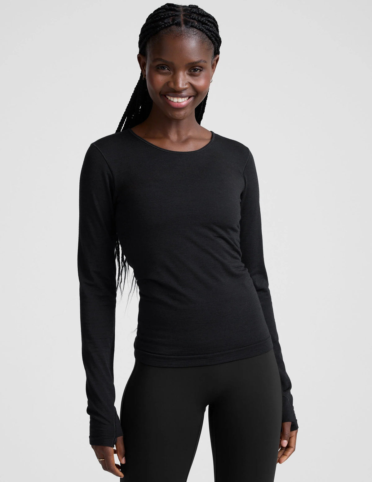 LuxeKnit Merino Wool Crewneck