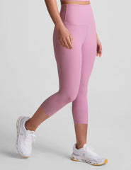 Spacedye™ Walk And Talk High Waisted Capri Legging